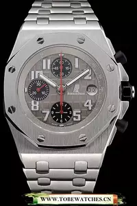 Audemars Piguet Royal Oak Offshore Grey Dial Stainless Steel Case And Bracelet En120832