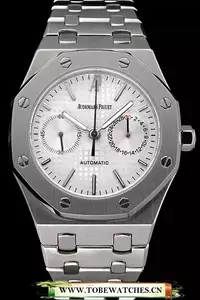 Audemars Piguet Royal Oak White Dial Stainless Steel Case And Bracelet En120845