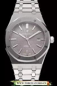 Audemars Piguet Royal Oak Silver Dial Stainless Steel Case And Bracelet En121561