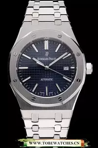 Audemars Piguet Royal Oak Blue Dial Stainless Steel Case And Bracelet En121562