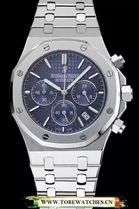 Audemars Piguet Royal Oak Chronograph Blue Dial Stainless Steel Bracelet En124875