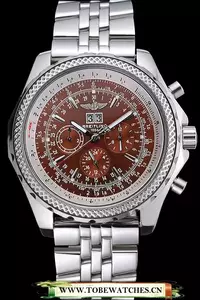 Breitling Bentley 6.75 Speed Bronze Dial Stainless Steel Case And Bracelet En60110