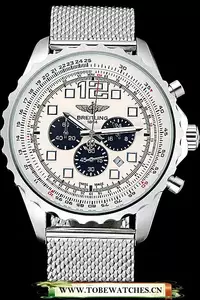 Breitling Navitimer Stainless Steel Strap Beige Dial En58855