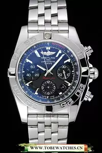 Breitling Certifie Stainless Steel Bezel Grey Dial En115395