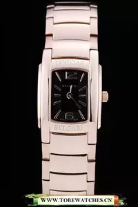 Bvlgari Assioma D 20mm Black Dial Rose Gold Case And Bracelet En72902