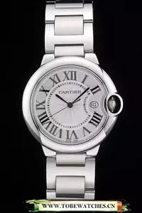 Cartier Ballon Bleu 38mm White Dial Stainless Steel Case And Bracelet En59134