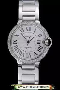 Cartier Diamonds Ballon Bleu Stainless Steel En59963