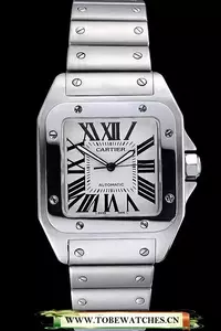 Cartier Santos Galbee Stainless Steel En59964