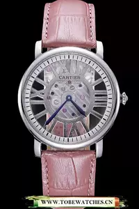 Cartier Rotonde Skeleton Flying Tourbillon Light Pink En59884