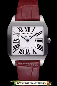 Cartier Santos 100 Polished Stainless Steel Bezel En59850