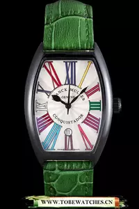 Franck Muller Casablanca Green Croco Leather Band En59726