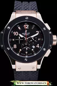 Hublot Big Bang King Black Bezel Black Dial Black Strap En58365