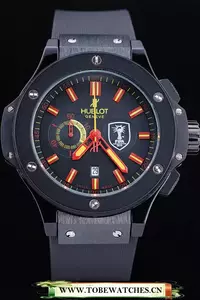 Hublot Limited Edition Ayrton Senna Black Dial Watch Red Hands En58367