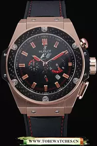 Hublot Big Bang King Power Formula 1 Gold Case Black Dial En60145