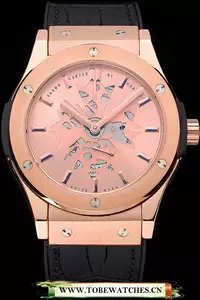 Hublot Classic Fusion Shawn Carter Gold Case Black Leather Strap En120961