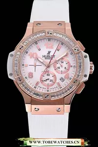 Hublot Big Bang Tutti Frutti White Strap Gold Dial En22472