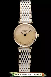 Longines La Grande Classique Two Tone Band Champagne Dial Femme En59997