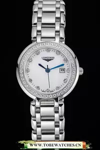 Longines Primaluna Stainless Steel Diamonds Case En60477