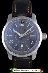 Montblanc Timewalker Hemispheres Leather Strap En59716