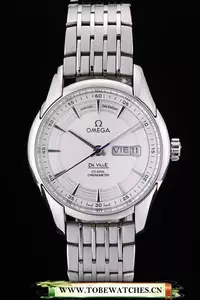 Omega Deville Stainless Steel Bezel White Dial En58963