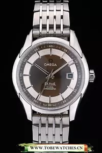Omega Deville Stainless Steel Bezel Brown Dial En58964