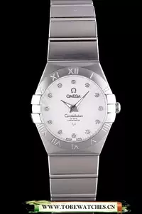 Omega Constellation White Dial Stainless Steel Band En59531