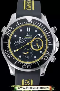 Omega Seamaster Planet Ocean Black Rubber Bracelet En59949