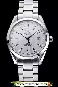 Omega Seamaster White Dial Stainless Steel Band En60062
