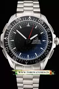 Omega Speedmaster Skywalker X 33 Black Dial White On Black Bezel Stainless Steel Case And Bracelet En122079