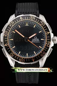 Omega Speedmaster Skywalker X 33 Black Dial Orange On Black Bezel Stainless Steel Case Black Rubber Strap En122086