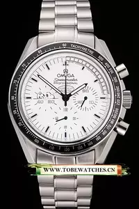 Omega Speedmaster Professional Apollo 13 Silver Snoopy Award White Dial Stainless Steel Case And Bracelet En122134