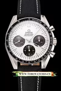 Omega Speedmaster Professional White Dial Brown Subdials En124551