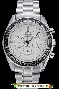 Omega Speedmaster White Dial Stainless Steel Strap En59950