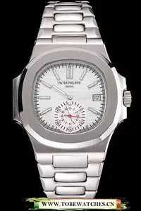 Patek Philippe Nautilus White Dial Stainless Steel Case And Bracelet En121970