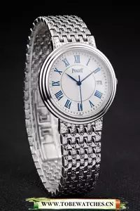 Piaget Dancer Stainless Steel Case Radial Emblem White Dial En58232