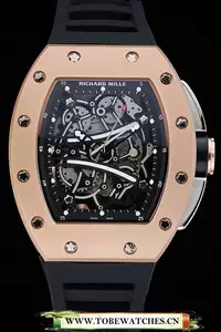 Richard Mille Rm 61 01 Yohan Blake Limited Edition Gold Case Black Bracelet En125406