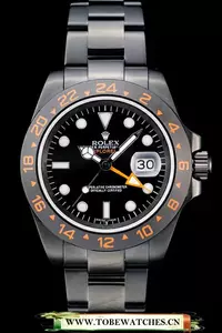 Rolex Explorer Black Ceramic Bezel Black Dial Tachymeter En58724