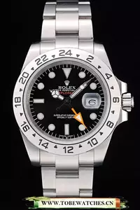 Rolex Explorer Stainless Steel Bezel Black Dial Tachymeter En58726