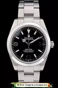 Rolex Explorer Stainless Steel Bezel Black Dial En58930
