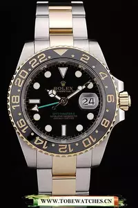 Rolex Gmt Master Ii Black Ceramic Tachymeter Black Dial En58674