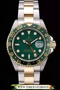 Rolex Gmt Master Ii Green Ceramic Bezel Green Dial Tachymeter En58722