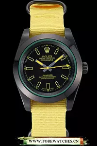 Rolex Milgauss Bamford Yellow Nylon Strap En59913