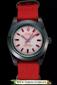 Rolex Milgauss Bamford Red Nylon Strap En59916