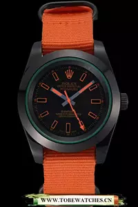 Rolex Milgauss Bamford Orange Nylon Strap En59917