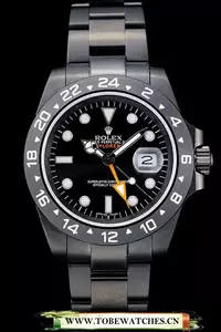 Rolex Explorer Black Ceramic Bezel Black Dial Tachymeter En58742