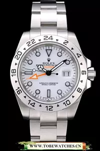 Rolex Explorer Stainless Steel Bezel White Dial Tachymeter En58743