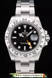 Rolex Explorer Stainless Steel Bezel Black Dial Tachymeter En58744