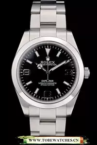 Rolex Explorer Stainless Steel Bezel Black Dial En58948