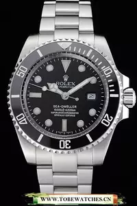 Rolex Sea Dweller Black Dial Stainless Steel Case And Bracelet En120980