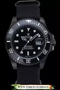 Rolex Submariner Black Nylon Strap En59920